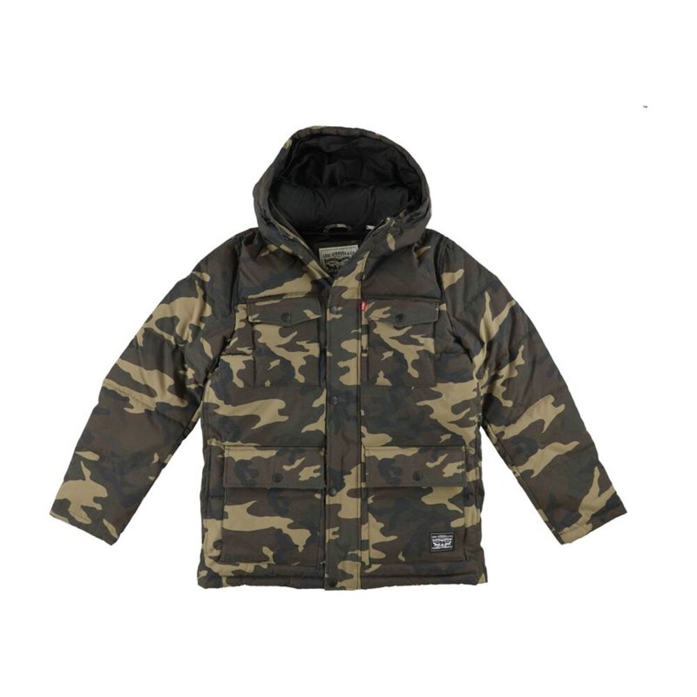 Levi's Mens Four Pocket Parka Coat, NWT